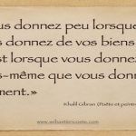 Citations de Khalil Gibran