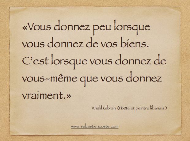 Citations de Khalil Gibran