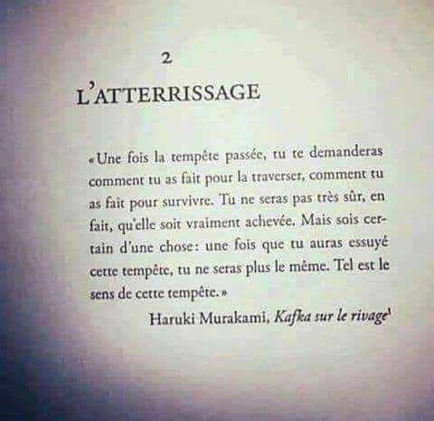 Kafka sur le rivage